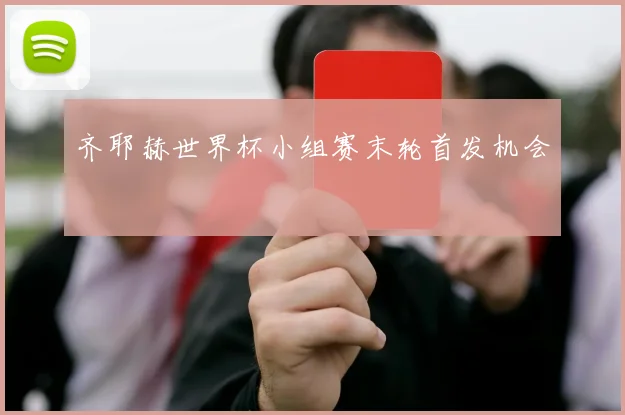 齐耶赫世界杯小组赛末轮首发机会
